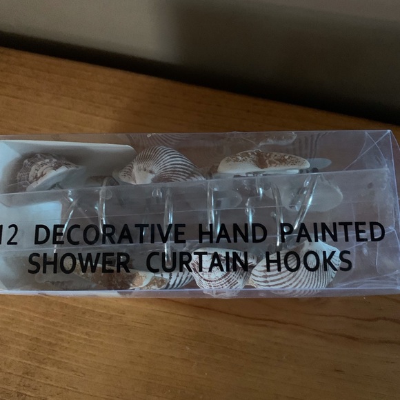 Shower Curtain Hooks by Carnations Home Fashion *NEW* - Picture 3 of 7